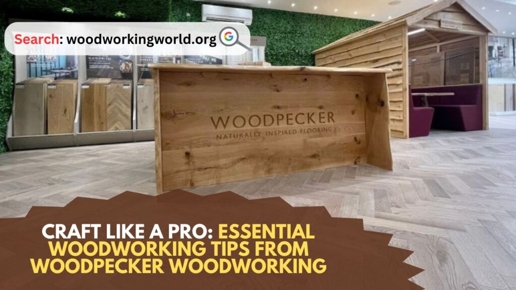 Craft Like a Pro: Essential Woodworking Tips from Woodpecker Woodworking