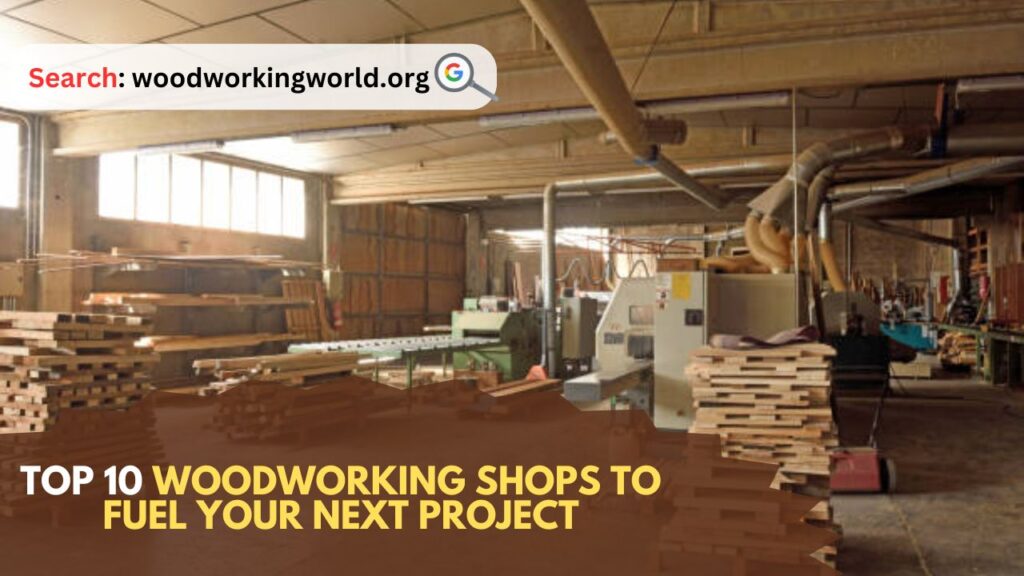 Top 10 Woodworking Shops to Fuel Your Next Project