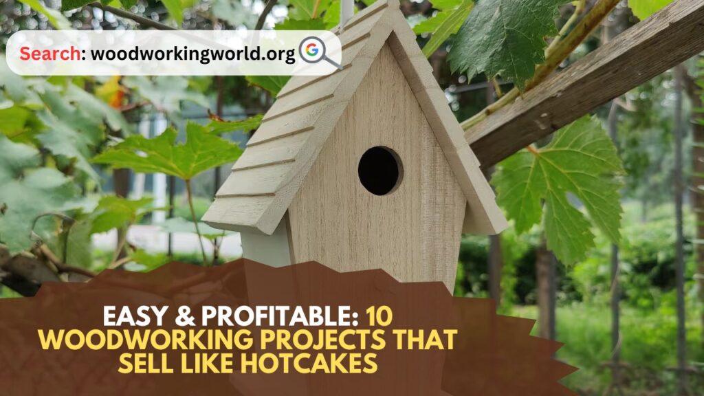 Easy & Profitable: 10 Woodworking Projects that Sell Like Hotcakes