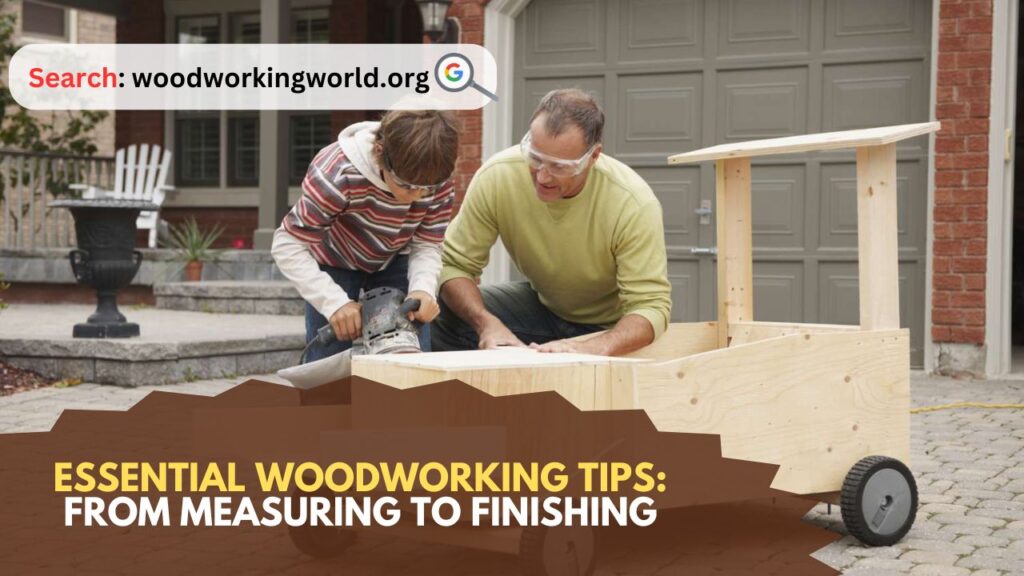 Essential Woodworking Tips: From Measuring to Finishing