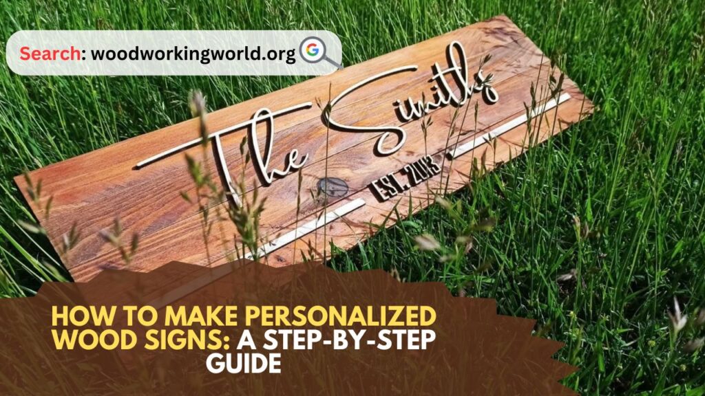 How to Make Personalized Wood Signs: A Step-by-Step Guide