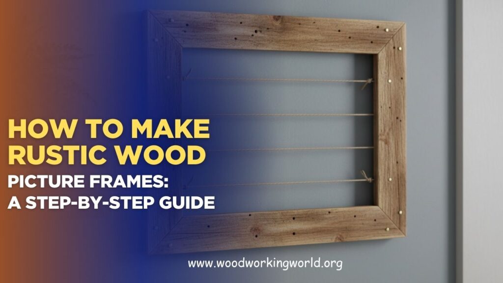 How to Make Rustic Wood Picture Frames: A Step-by-Step Guide