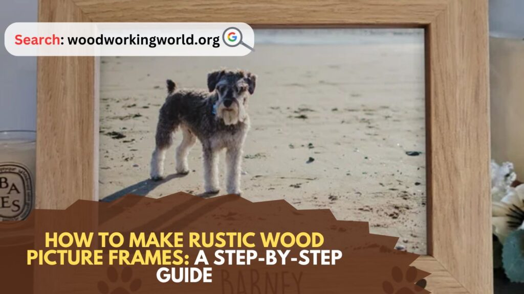 How to Make Rustic Wood Picture Frames: A Step-by-Step Guide