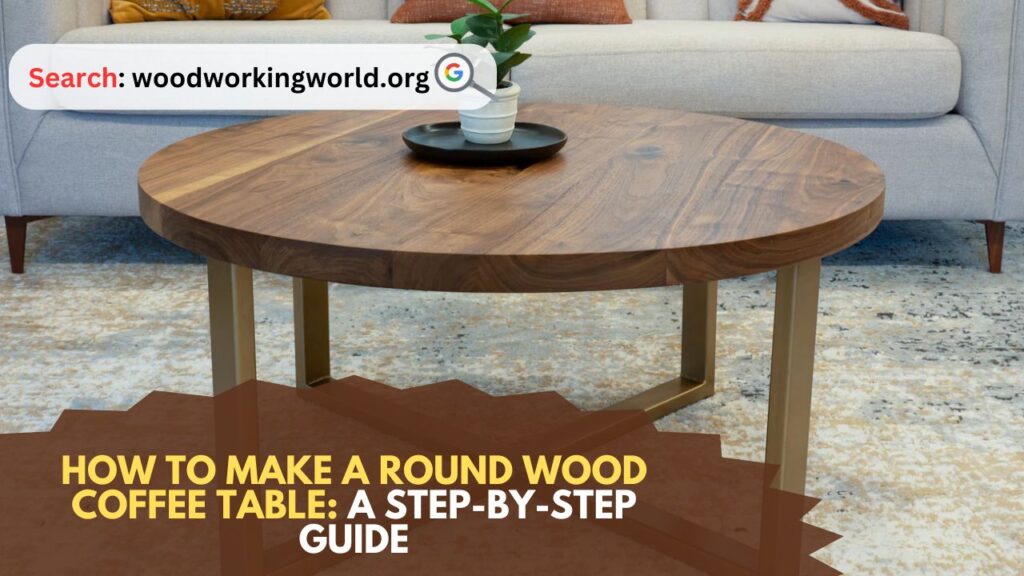 How to Make a Round Wood Coffee Table: A Step-by-Step Guide