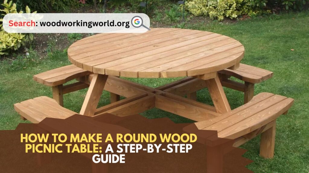 How to Make a Round Wood Picnic Table: A Step-by-Step Guide