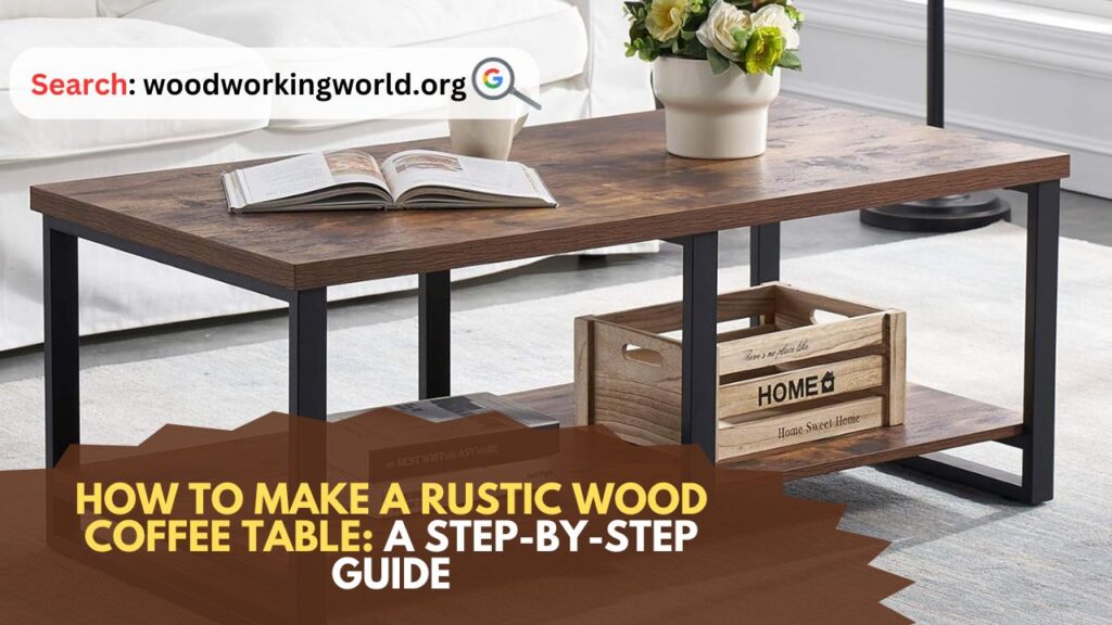 How to Make a Rustic Wood Coffee Table: A Step-by-Step Guide