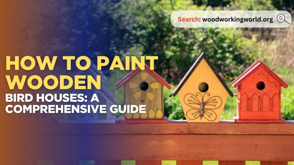 How to Paint Wooden Bird Houses: A Comprehensive Guide