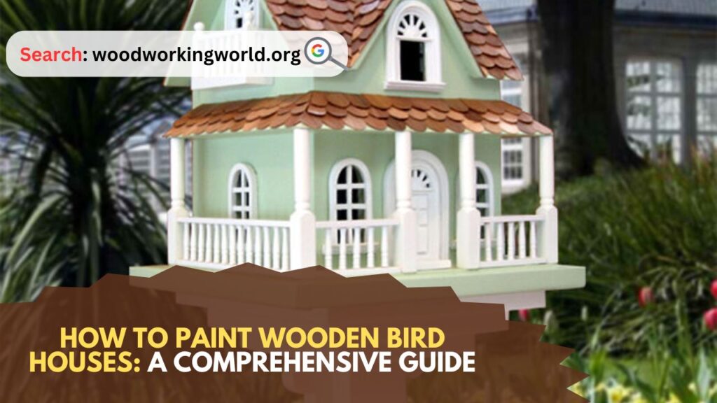 How to Paint Wooden Bird Houses: A Comprehensive Guide