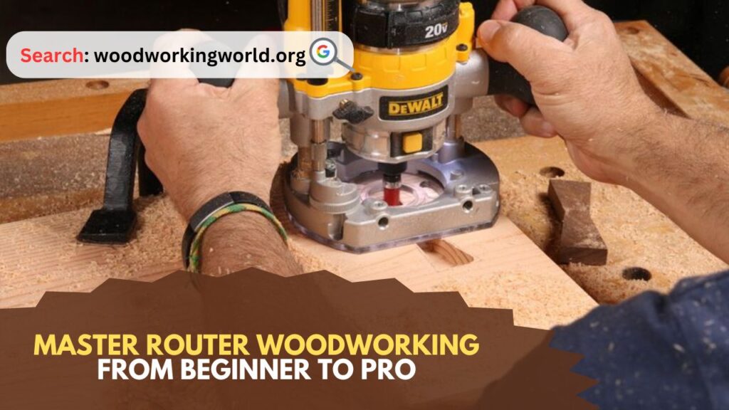 Master Router Woodworking From Beginner to Pro