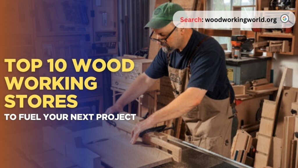 Top 10 Woodworking Stores to Fuel Your Next Project