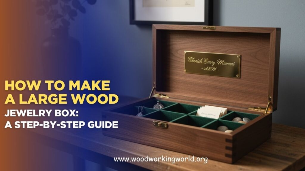 How to Make a Large Wood Jewelry Box: A Step-by-Step Guide