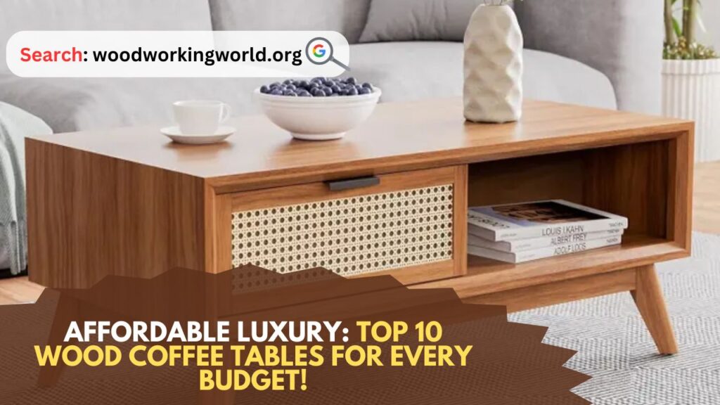 Affordable Luxury: Top 10 Wood Coffee Tables for Every Budget!