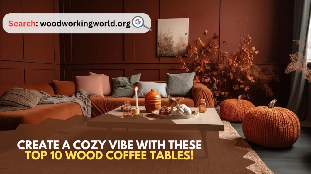 Create a Cozy Vibe with These Top 10 Wood Coffee Tables!