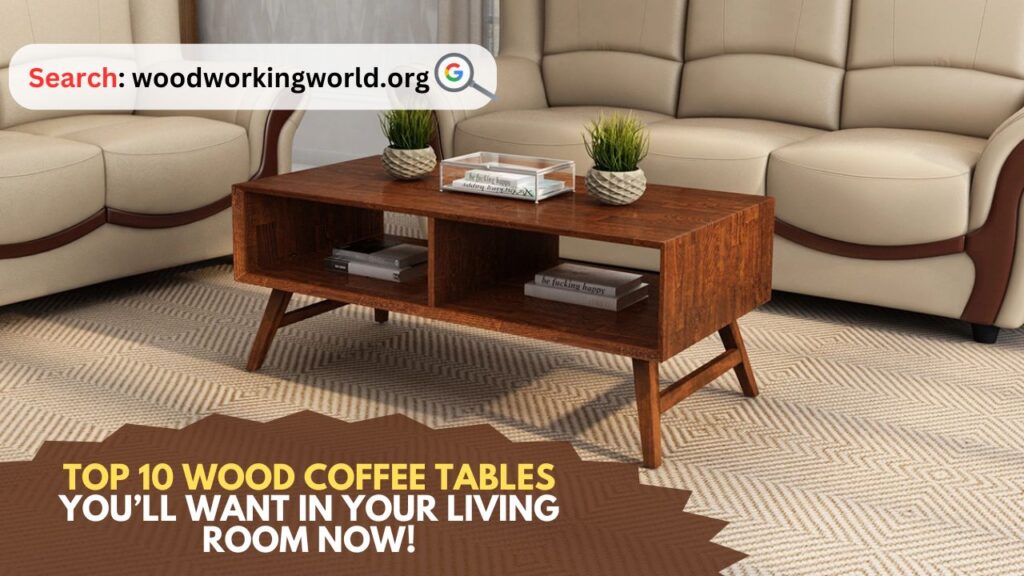 Top 10 Wood Coffee Tables You’ll Want in Your Living Room Now!