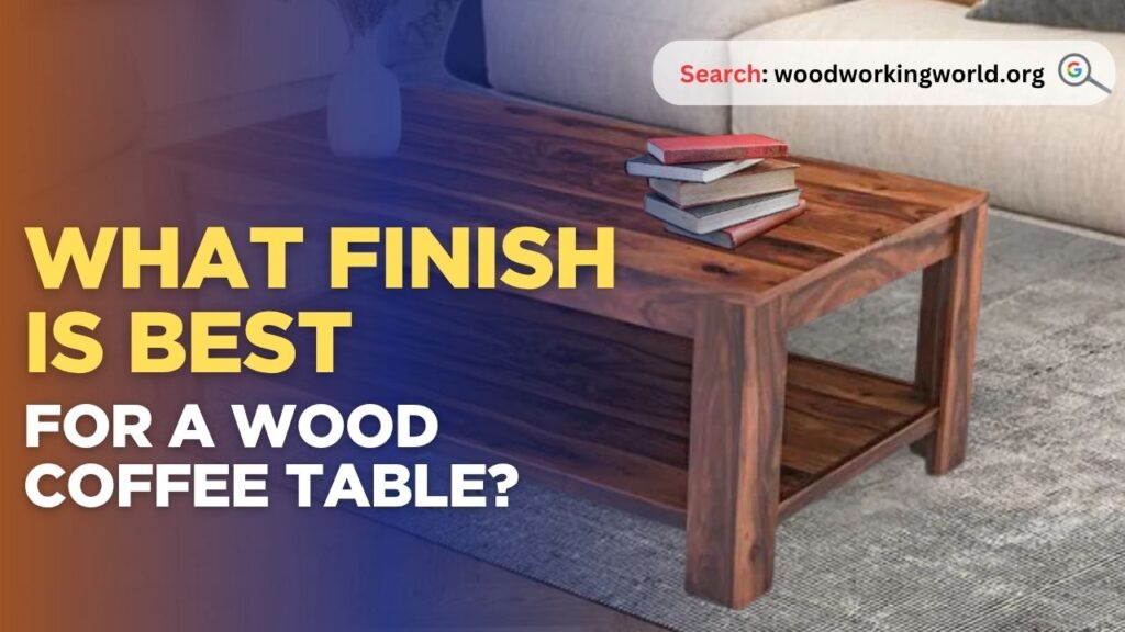 Current image: What finish is best for a wood coffee table?