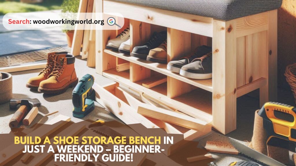 Build a Shoe Storage Bench in Just a Weekend – Beginner-Friendly Guide!