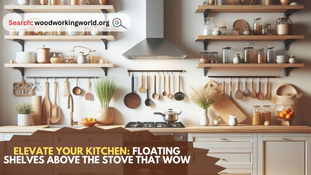 Elevate Your Kitchen: Floating Shelves Above the Stove That Wow