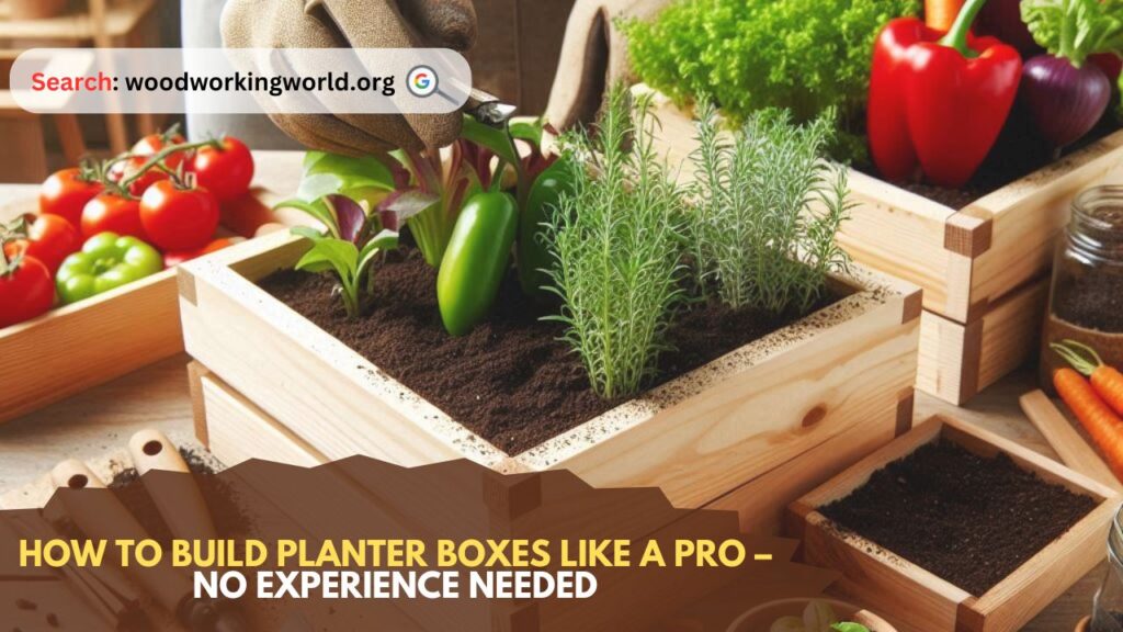 How to Build Planter Boxes Like a Pro – No Experience Needed