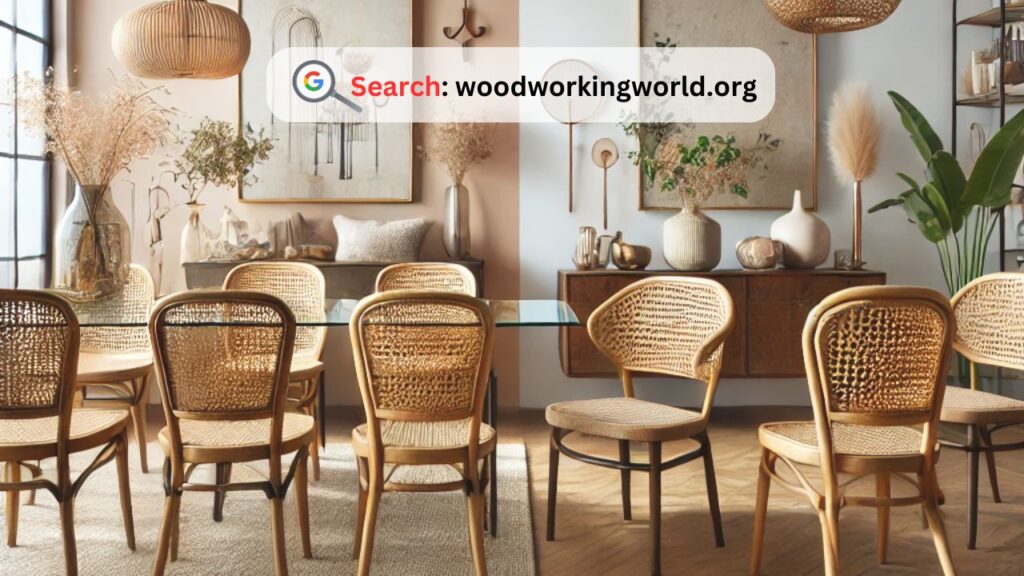 How to Style Cane Dining Chairs for a Modern or Vintage Look
