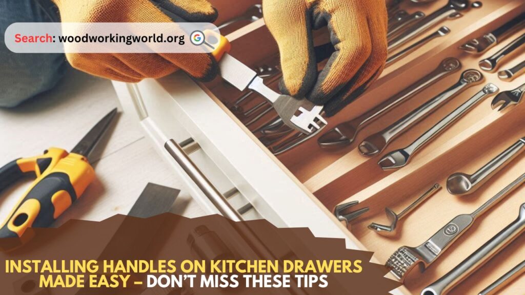 Installing Handles on Kitchen Drawers Made Easy – Don’t Miss These Tips