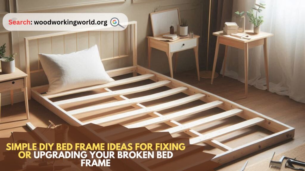 Simple DIY Bed Frame Ideas for Fixing or Upgrading Your Broken Bed Frame