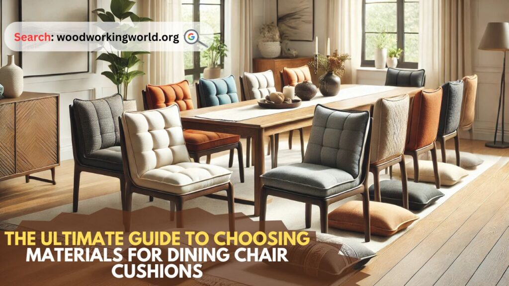 The Ultimate Guide to Choosing Materials for Dining Chair Cushions