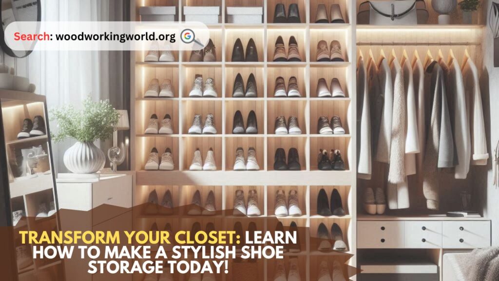 Transform Your Closet: Learn How to Make a Stylish Shoe Storage Today!