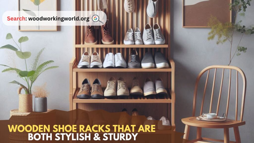 Wooden Shoe Racks That Are Both Stylish & Sturdy