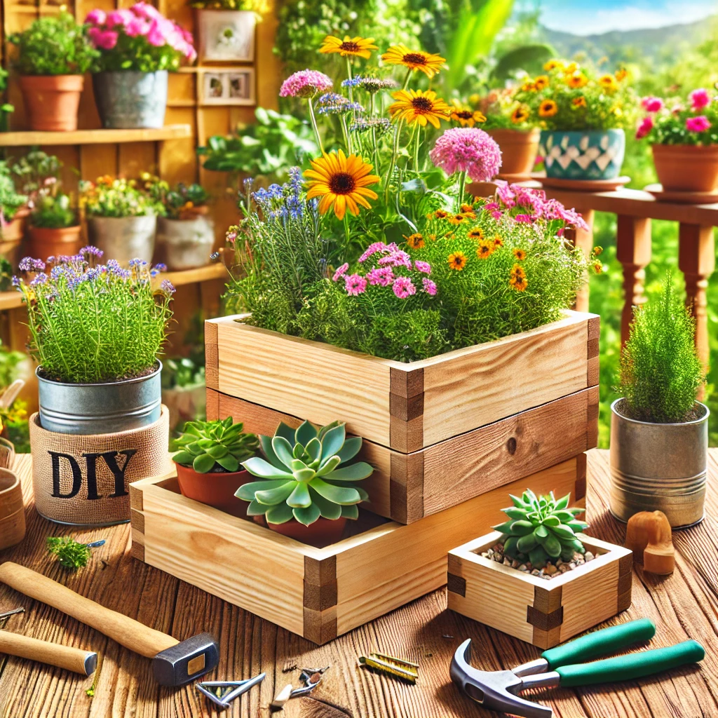 Easy DIY Wooden Planter Box Ideas to Spruce Up Your Garden