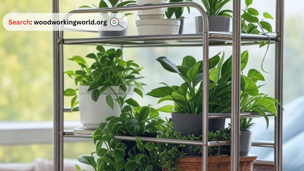 Boho Chic! A Stylish Rattan Plant Stand
