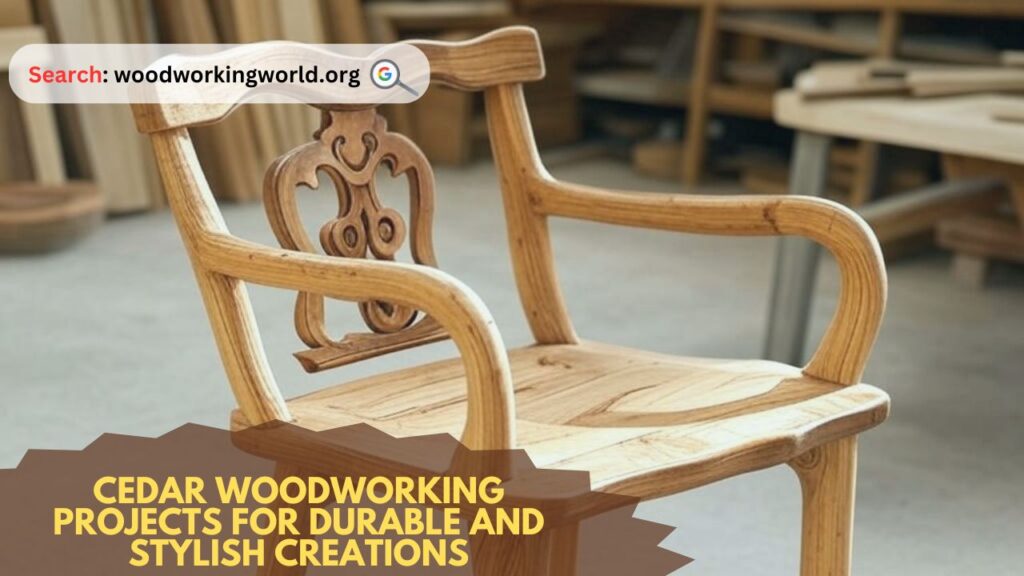 Cedar woodworking projects for durable and stylish creations