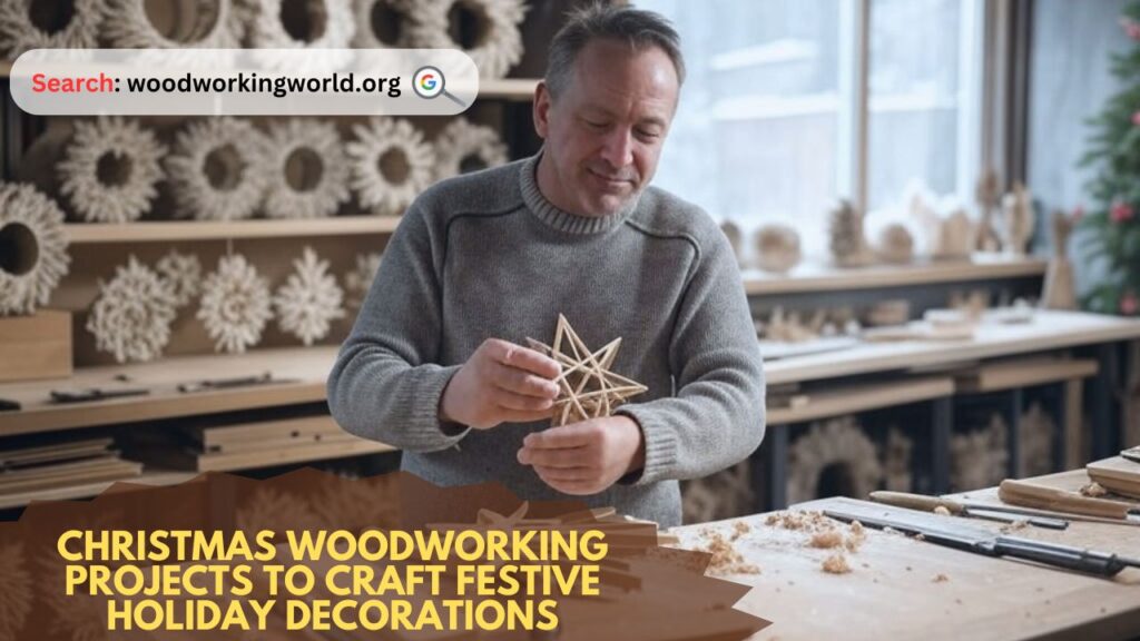 Christmas woodworking projects to craft festive holiday decorations