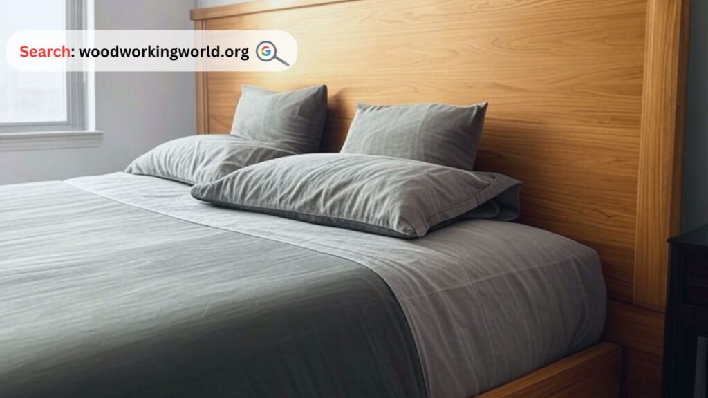 Classic & Durable! Hardwood Queen Headboard