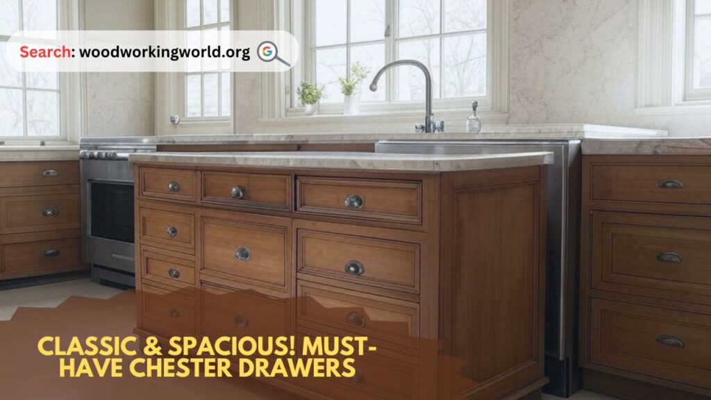 Classic & Spacious! Must-Have Chester Drawers