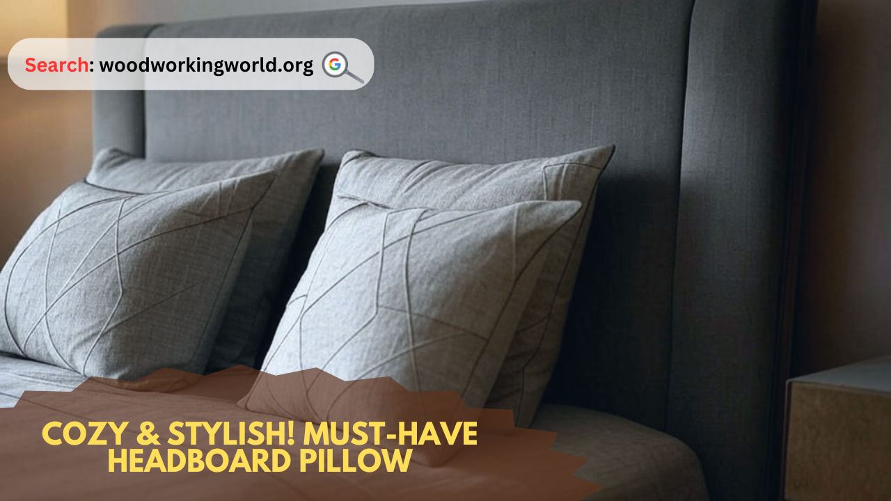 Cozy & Stylish! Must-Have Headboard Pillow
