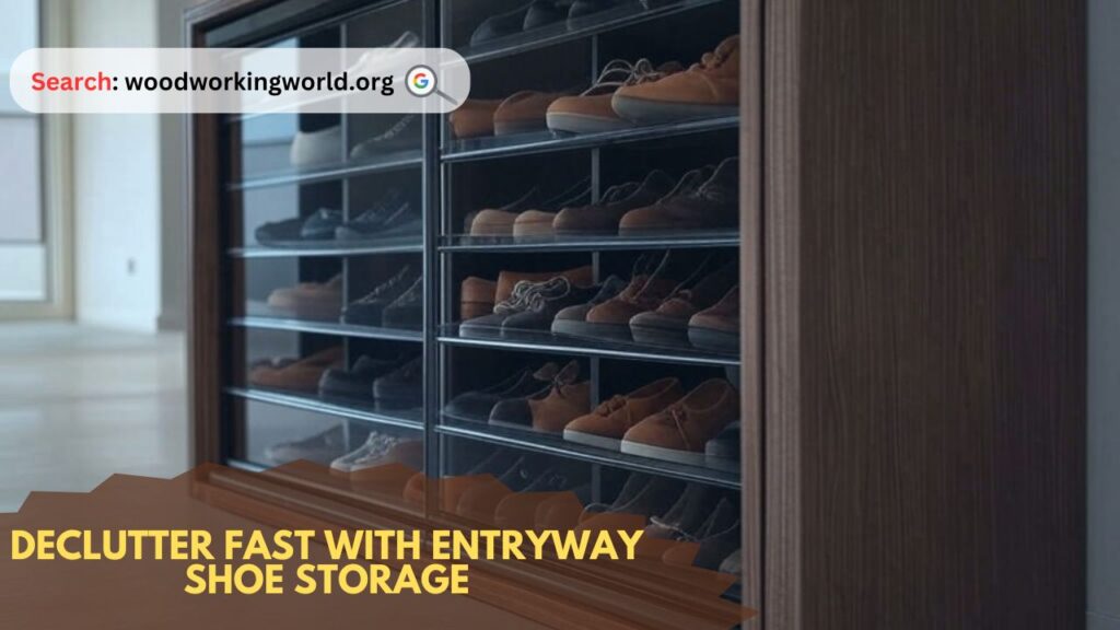 Declutter Fast with Entryway Shoe Storage