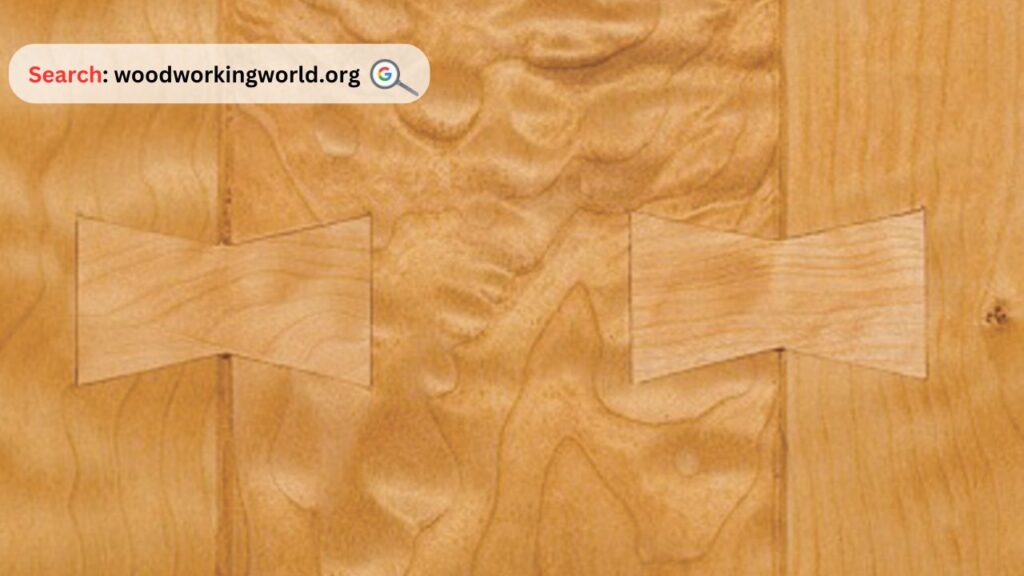 Decorative and functional woodworking butterfly joints explained