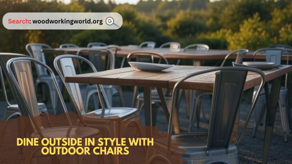 Dine Outside in Style with Outdoor Chairs