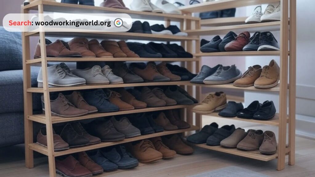 Easy Access! Get a Spinning Shoe Rack