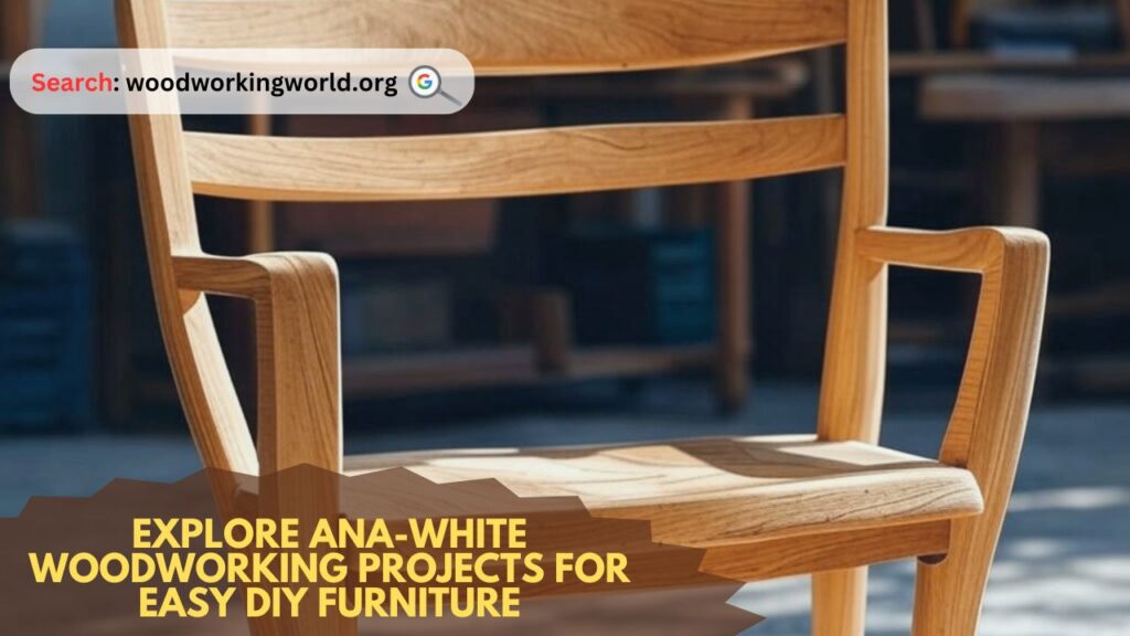 Explore Ana-White woodworking projects for easy DIY furniture