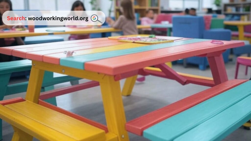 Fun & Sturdy! A Must-Have Children's Picnic Table
