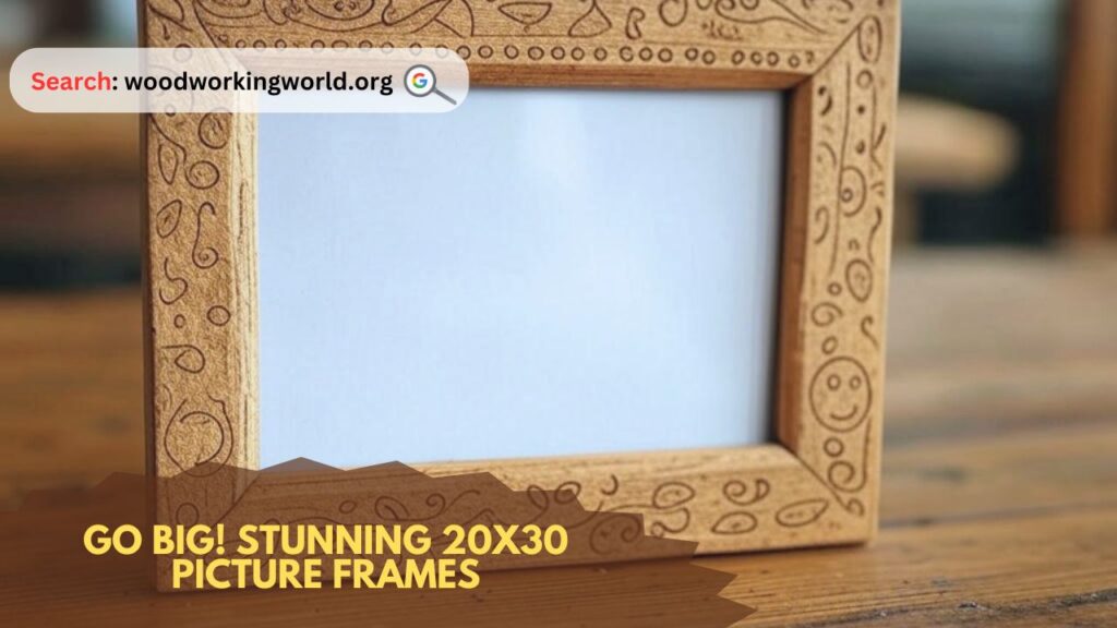 Go Big! Stunning 20x30 Picture Frames