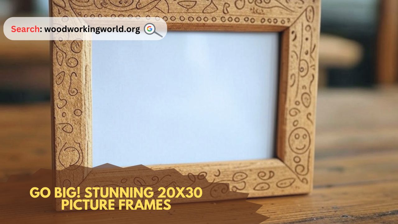 Go Big! Stunning 20x30 Picture Frames