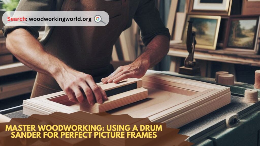 Master Woodworking: Using a Drum Sander for Perfect Picture Frames