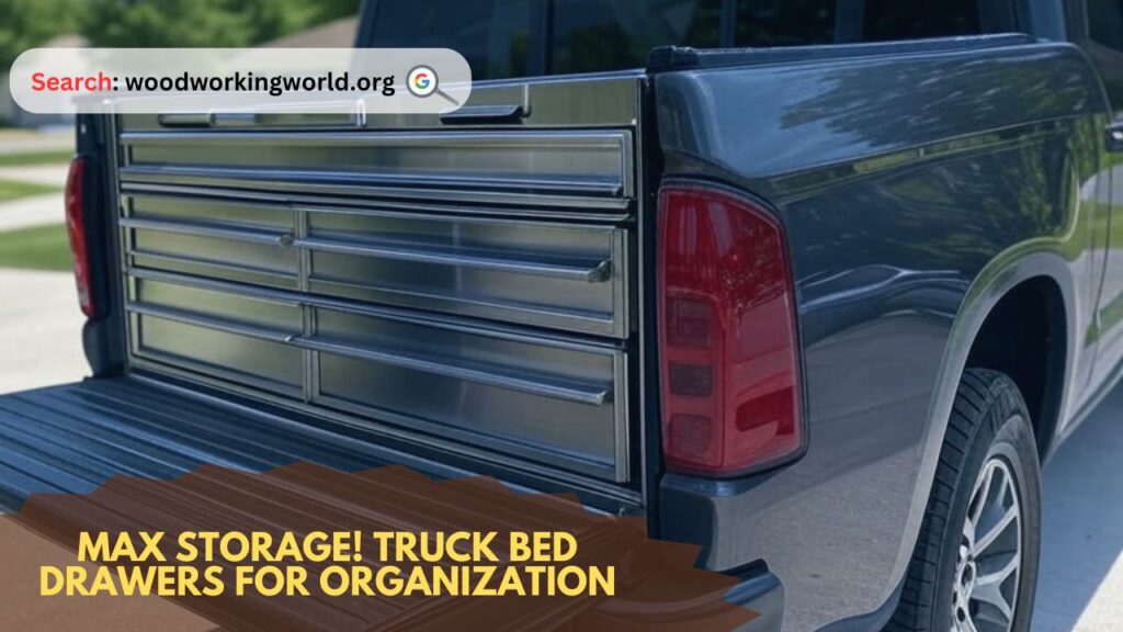 Max Storage! Truck Bed Drawers for Organization