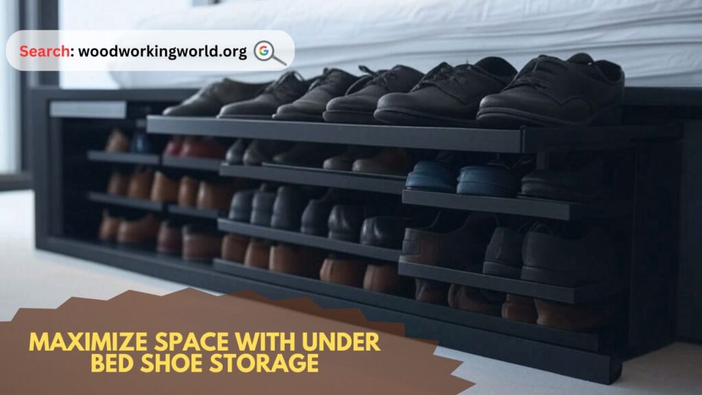 Maximize Space with Under Bed Shoe Storage