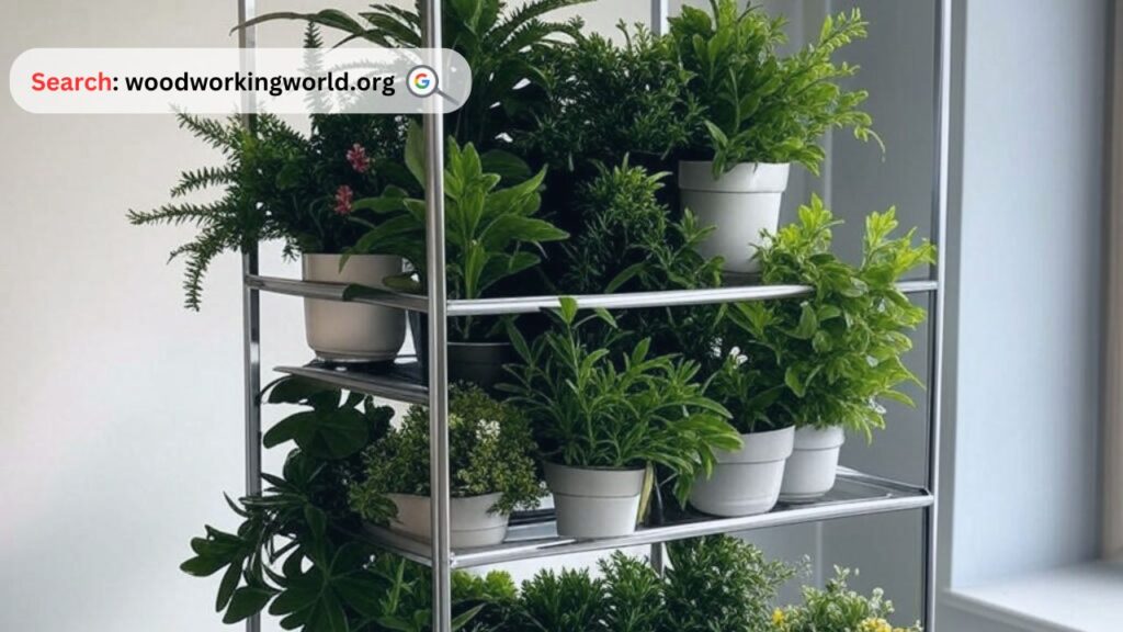 Modern & Durable! Metal Plant Stands Shine
