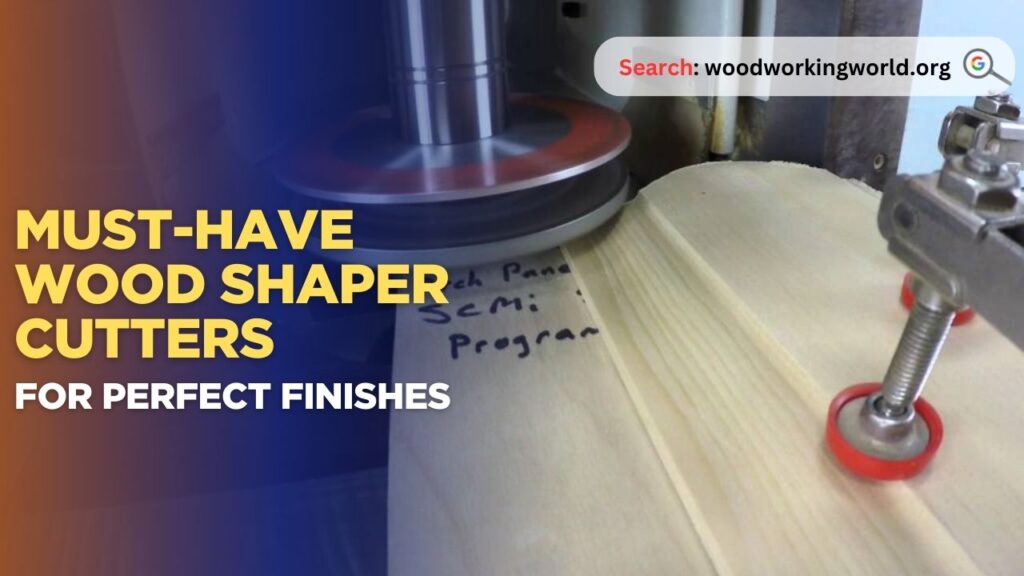 Must-Have Wood Shaper Cutters for Perfect Finishes