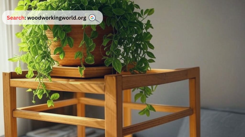 Natural Charm! Must-Have Wood Plant Stand