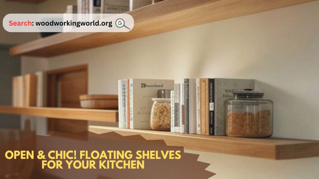 Open & Chic! Floating Shelves for Your Kitchen
